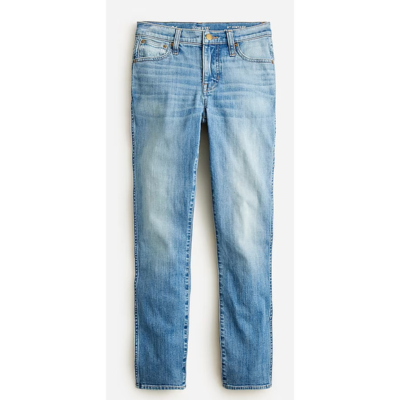 J.Crew Denim 9" Toothpick VIntage Slim Straight Jean Size 30 - Picture 1 of 7